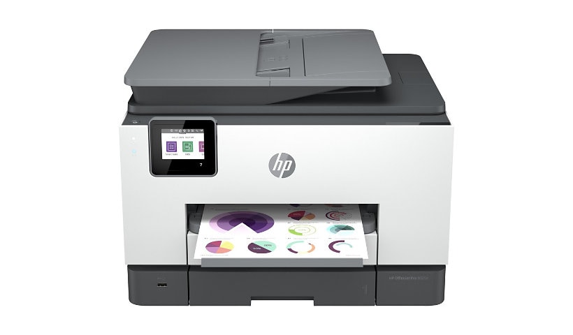 HP Officejet Pro 9025e Inkjet Multifunction Printer-Color-Copier/Fax/Scanner-39 ppm Mono/39 ppm Color Print-4800x1200