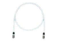 Panduit TX6A 10Gig patch cable - 1 m - international gray