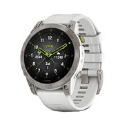 Garmin epix Sapphire Smartwatch - White Titanium