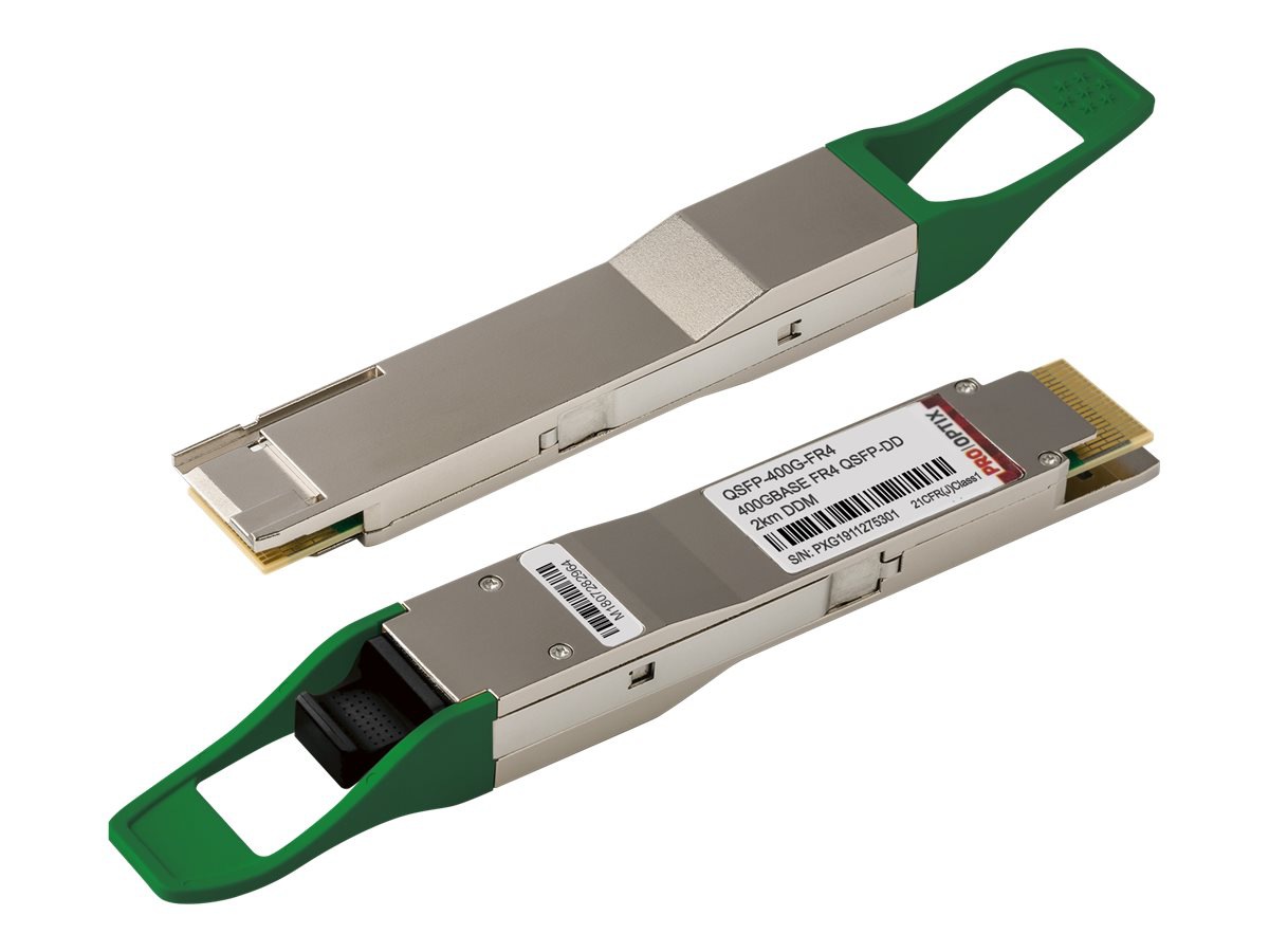 Pro Optix QDD-400G-FR4-P - QSFP-DD transceiver module - 400 Gigabit LAN