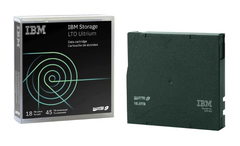 20巻IBM LTO9 Ultrium データカートリッジ 18TB／45TB IBM LTO Ultrium 9 18TB to 45TB Read Write Data Cartridge