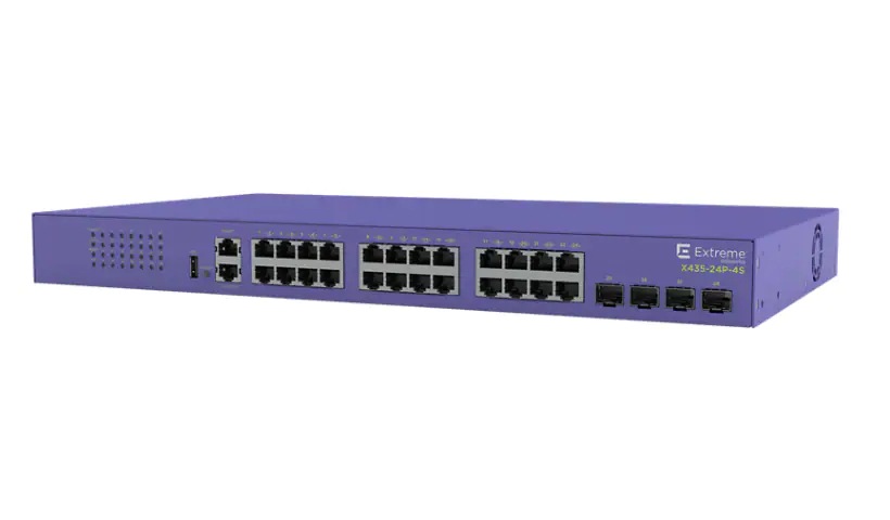 Extreme Networks 24x10/100/1000Base-T PoE+ Ethernet Switch