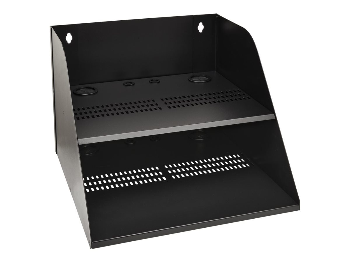 Eaton Tripp Lite Series Wall-Mount Double Shelf for IT Equipment, 20 in. Wide, Up to 250 lb. (113 kg)