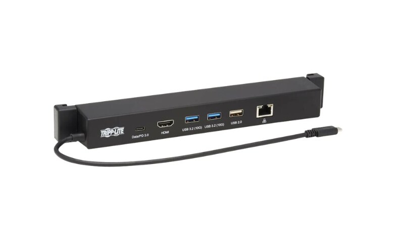 Tripp Lite USB-C Dock for Microsoft Surface 4K HDMI, USB 3.2 Gen 2, USB-A Hub, GbE, 100W PD Charging, Black - - U442-DOCK14-MS - Docking Stations & Port Replicators - CDW.com
