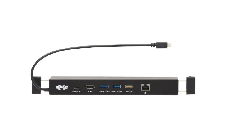 Tripp Lite USB-C Dock Microsoft Surface - 4K HDMI, USB 3.2 Gen 2, USB-A Hub, GbE, 100W PD Charging, Black - docking - U442-DOCK14-MS - Docking Stations & Port Replicators - CDW.com
