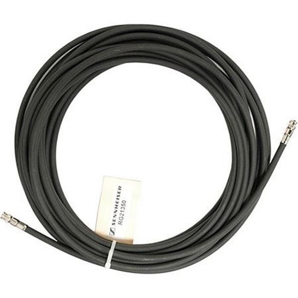 Sennheiser RG213 50' Low-Loss RF Antenna Cable with BNC Connectors