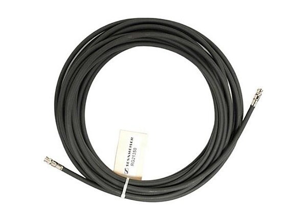 Sennheiser RG213 50' Low-Loss RF Antenna Cable with BNC Connectors
