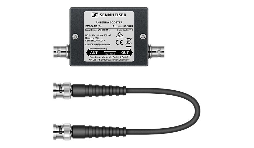 Sennheiser EW-D AB (R) - antenna signal booster for wireless microphone sys