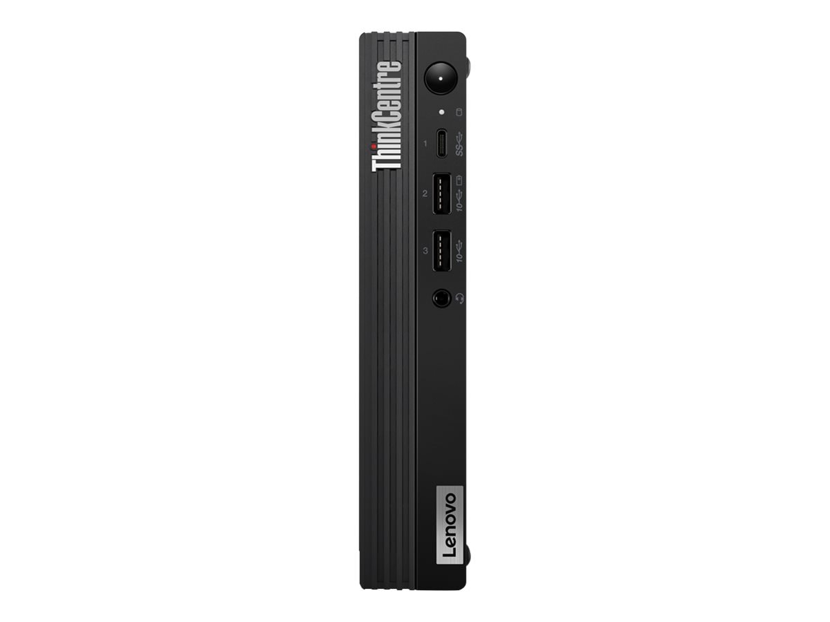 Lenovo ThinkCentre M70q Gen 3 - tiny - AI Ready - Core i7 12700T 1.4 GHz - 16 GB - SSD 512 GB - English