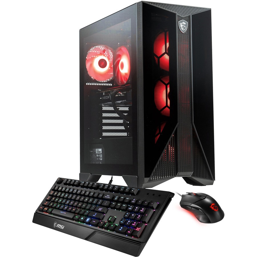 MSI Aegis ZS Aegis ZS 5DT-291US Gaming Desktop Computer - AMD Ryzen 5 5600X Hexa-core (6 Core) 3.70 GHz - 16 GB RAM DDR4