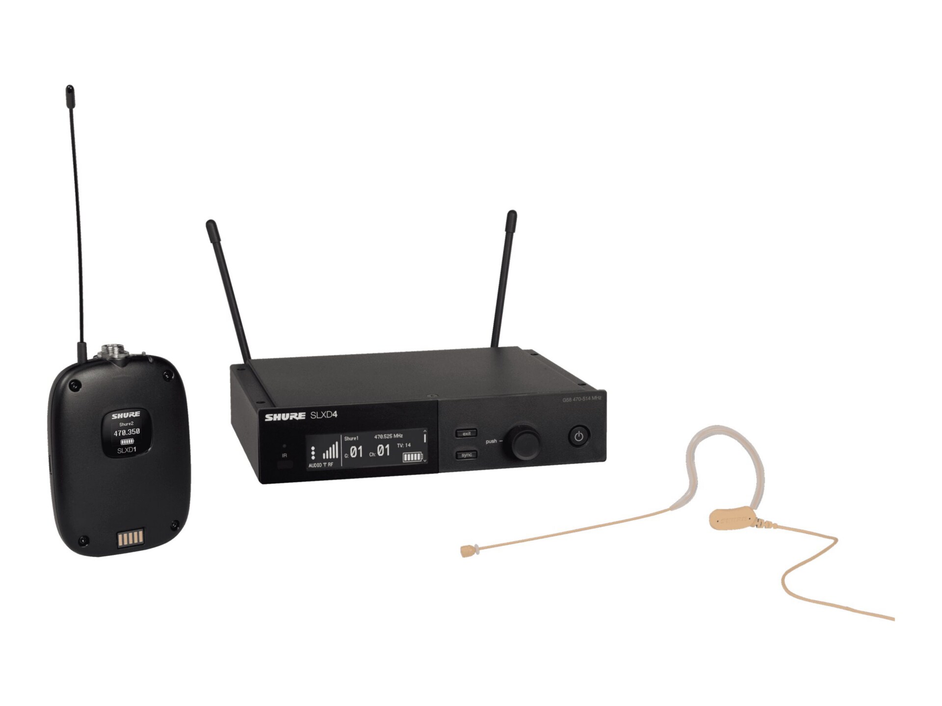 Shure SLX-D Wireless System SLXD14/153T - G58 Band - wireless microphone system