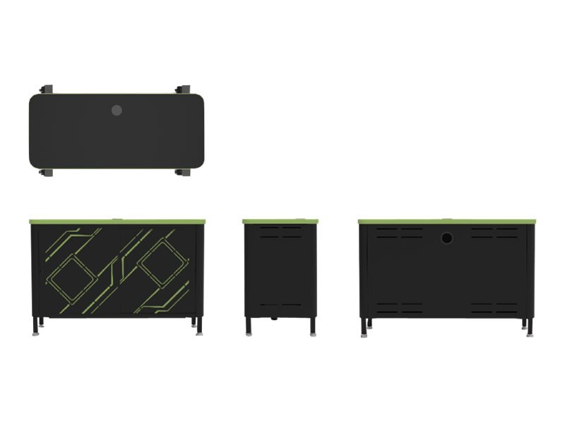 Spectrum Console Gaming Hub - cabinet unit - for 3 game consoles / headphon