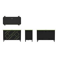 Spectrum Console Gaming Hub - cabinet unit - for 3 game consoles / headphones - black, royal blue