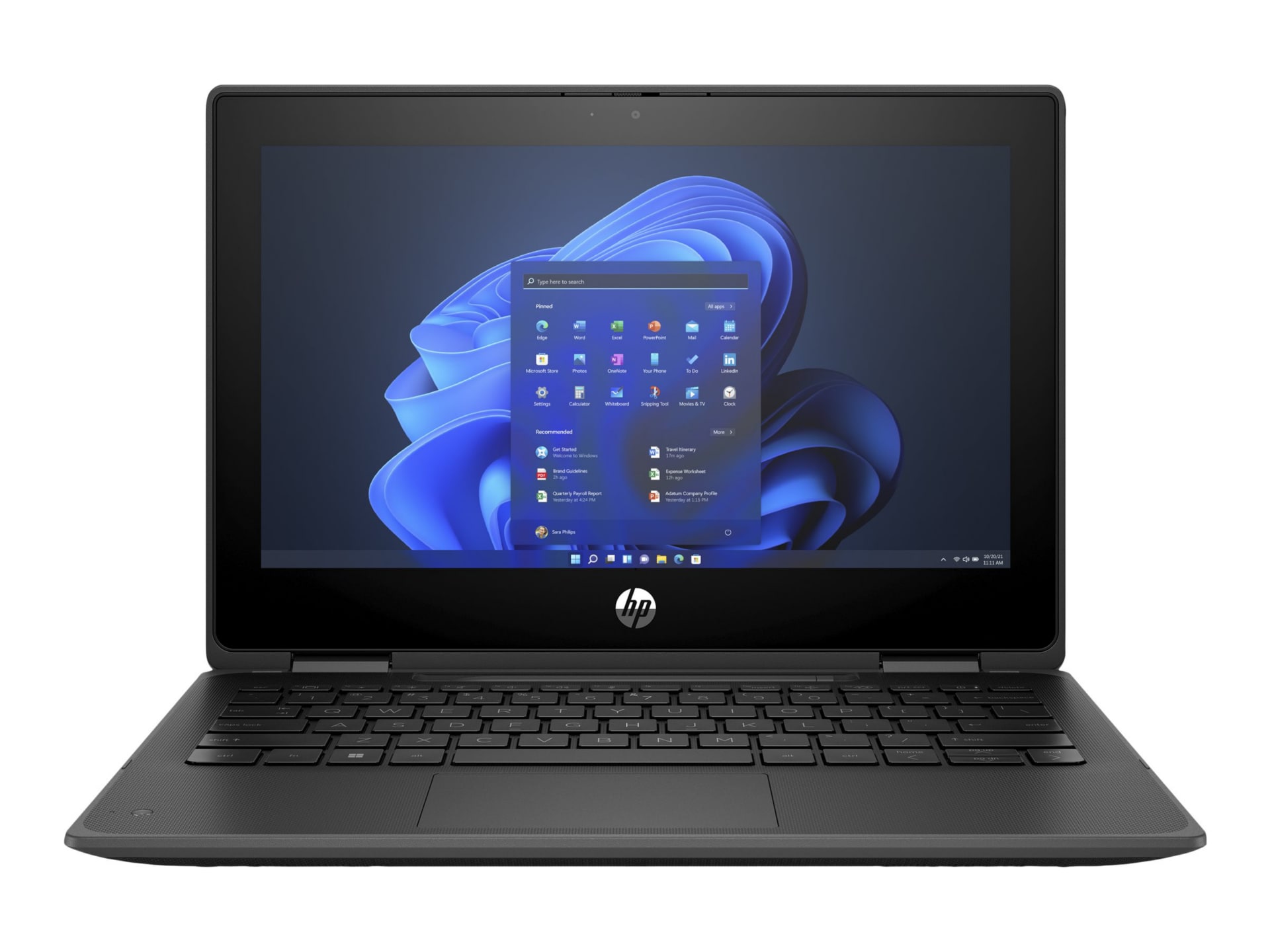 HP ProBook x360 11,6" Touchscreen Convertible 2 in 1 Notebook - HD - Intel Celeron N5100 - 8 GB - 128 GB SSD