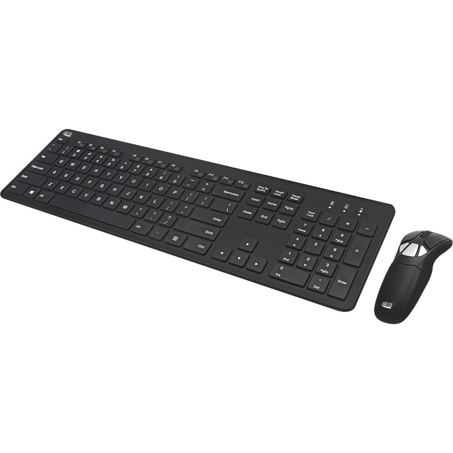 Adesso Air Mouse Go Plus With Full Size Keyboard