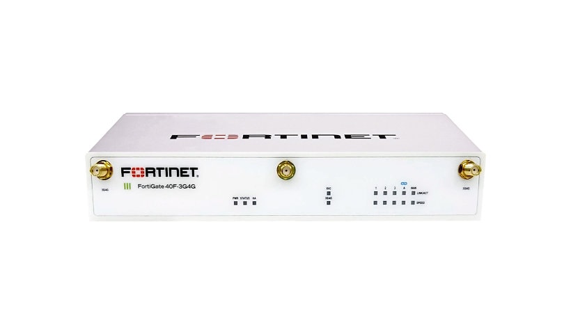 Fortinet FortiWiFi 40F-3G4G - security appliance - Wi-Fi 5 - with 3 years 2