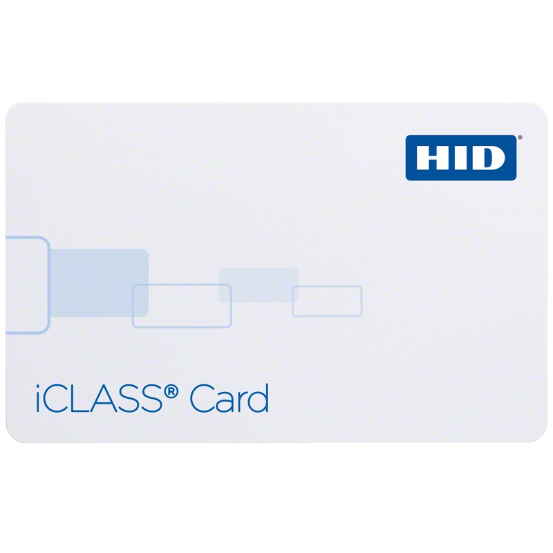 HID Composite iCLASS 2K Bits Programmed Smart Card