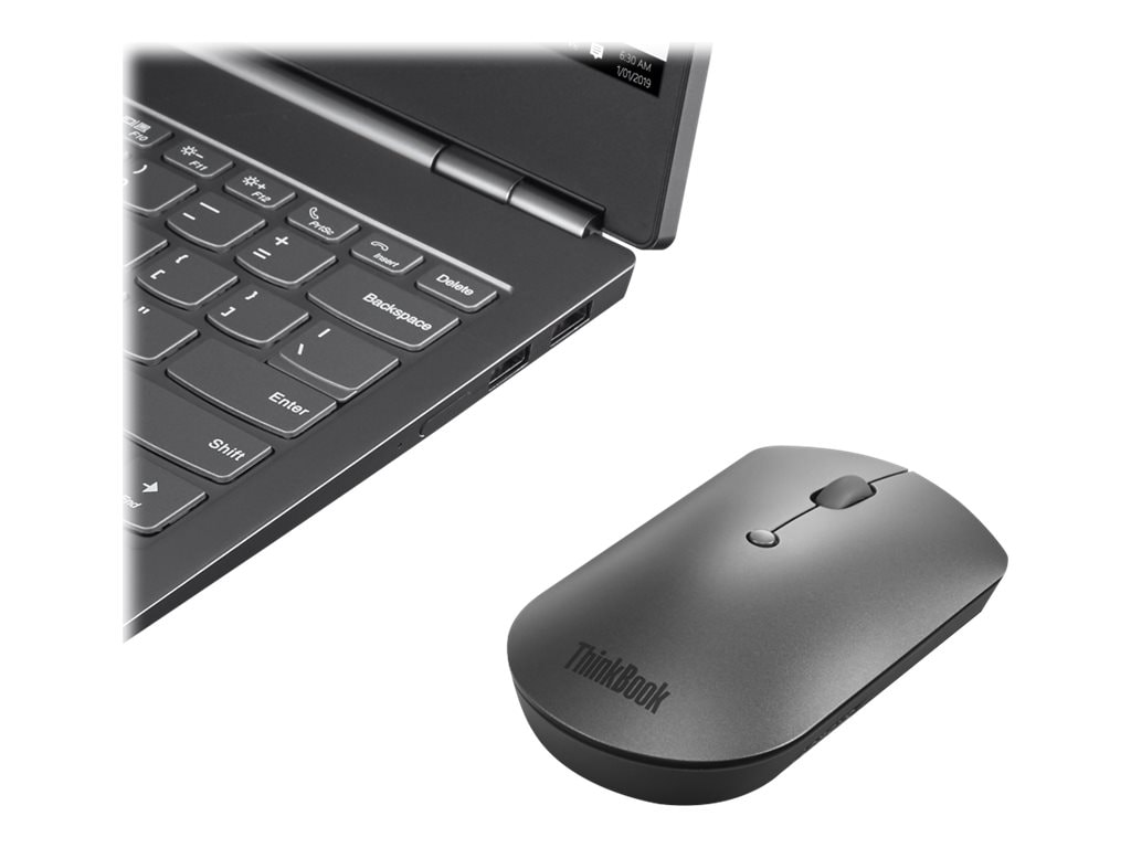 Lenovo ThinkPad Silent - mouse - Bluetooth 5.0 - iron gray