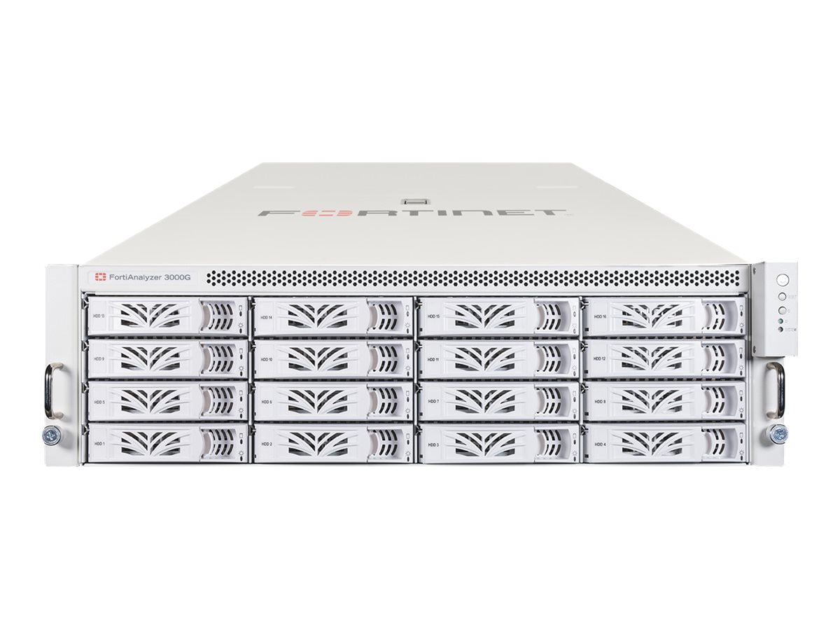 Fortinet FortiAnalyzer 3000G - network monitoring device - with 3 years 24x
