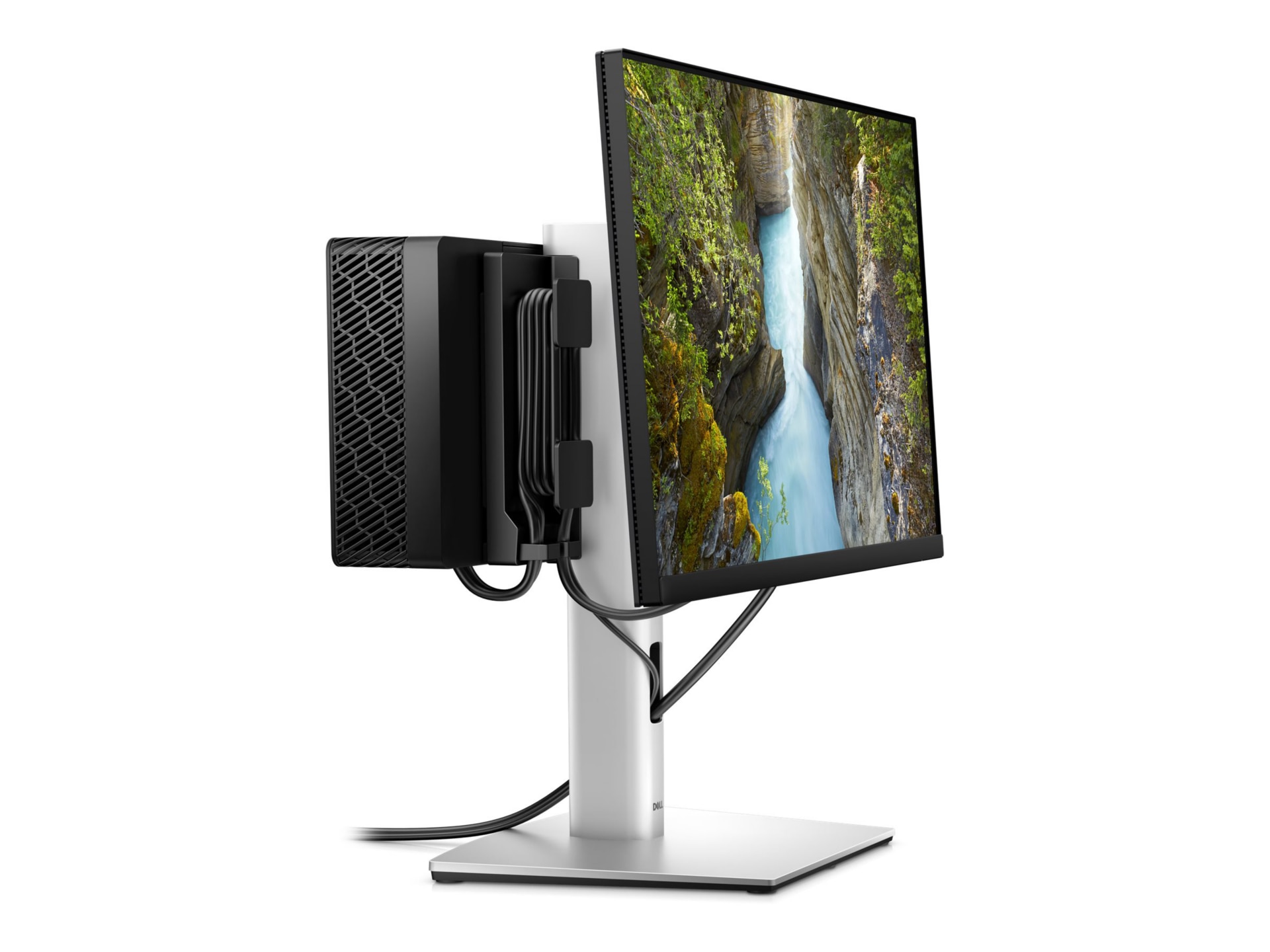 Dell CFS22 stand - for monitor/desktop - silver