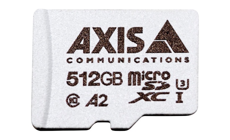 メモ③ AXIS Surveillance - flash memory card - 512 GB - microSDXC UHS-I