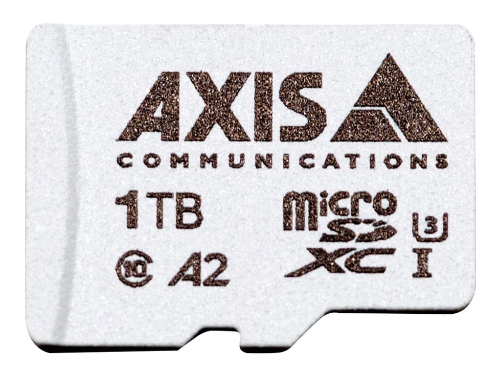 AXIS Surveillance - flash memory card - 1 TB - microSDXC UHS-I - 02366-001  - Surveillance Equipment 