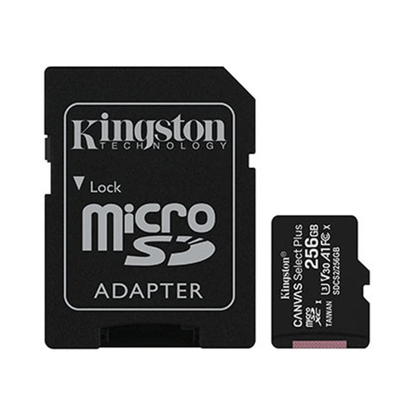 KINGSTON 256GB CANVAS SELECT+ CL10