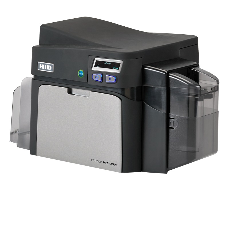 Fargo DTC 4250e Dual Sided - plastic card printer - color - dye sublimation/thermal resin