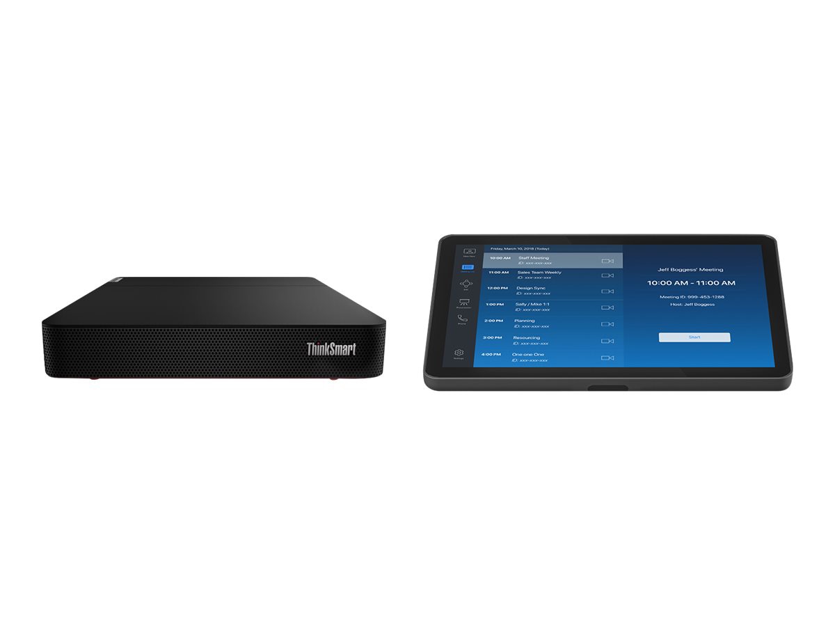 Logitech Tap IP + Lenovo ThinkSmart Core - BASE Bundle (no AV) for Zoom Rooms - video conferencing device
