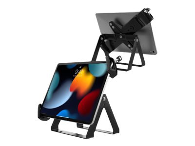 CTA Digital Full Rotation Desk Mount w/ Universal Security Holder for 8-12" Tablets (Black)