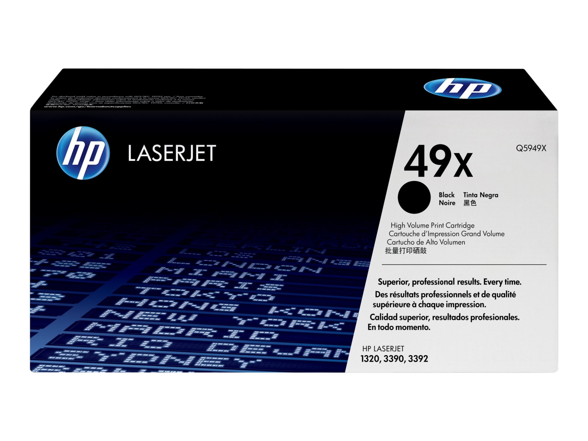 HP 49X (Q5949X) Original Laser Toner Cartridge - Single Pack - Black - 1 Each