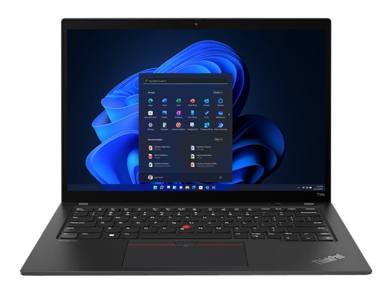 Lenovo ThinkPad T14s Gen 3 - 14" - Intel Core i5 1250P - vPro Enterprise - 16 GB RAM - 256 GB SSD - English