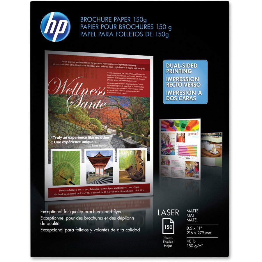 HP Color Laser Matte Brochure Paper