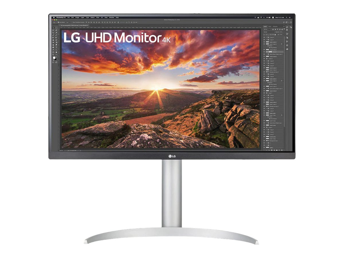 LG 27BP85UN-W - LED - 4K - 27" - HDR - 27BP85UN-W Computer Monitors - CDW.com
