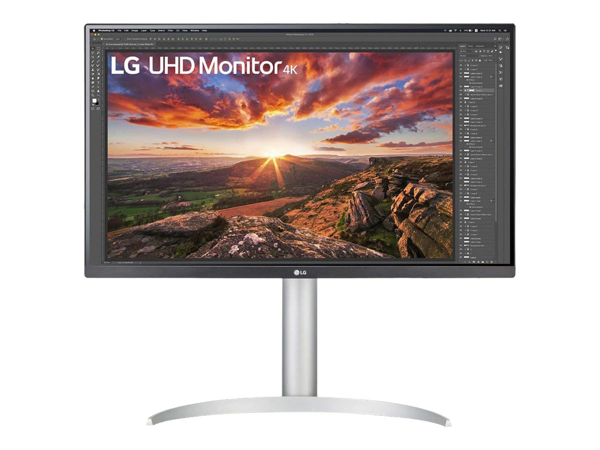 LG 27BP85UN-W - LED monitor - 4K - 27" - HDR