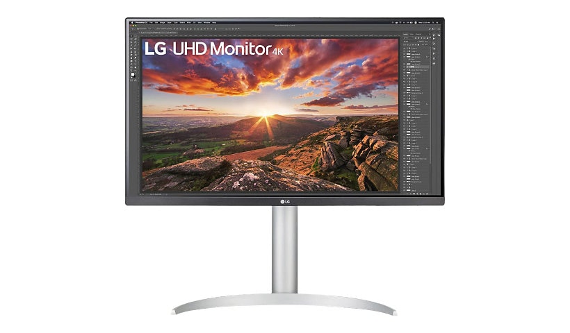 LG 27BP85UN-W - LED monitor - 4K - 27" - HDR