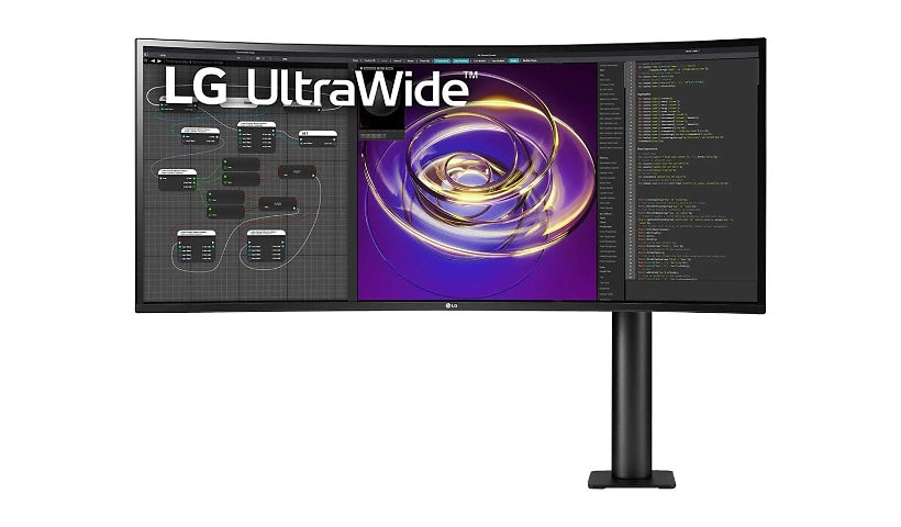LG Ergo 34BP88CN-B - LED monitor - curved - 34" - HDR