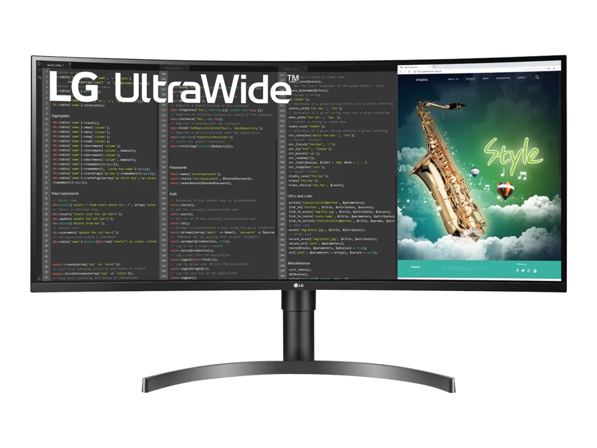 LG 35BN75CN-B - LCD Monitor - Curved - 35" - HDR10