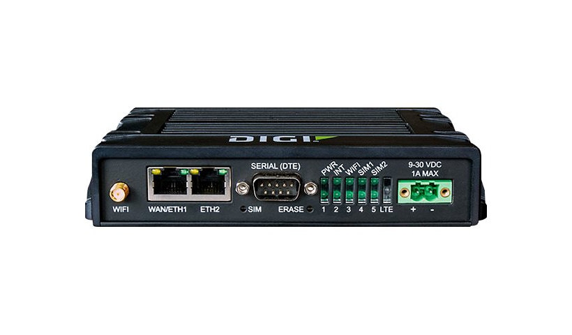 Digi IX20 - wireless router - WWAN - DIN rail mountable