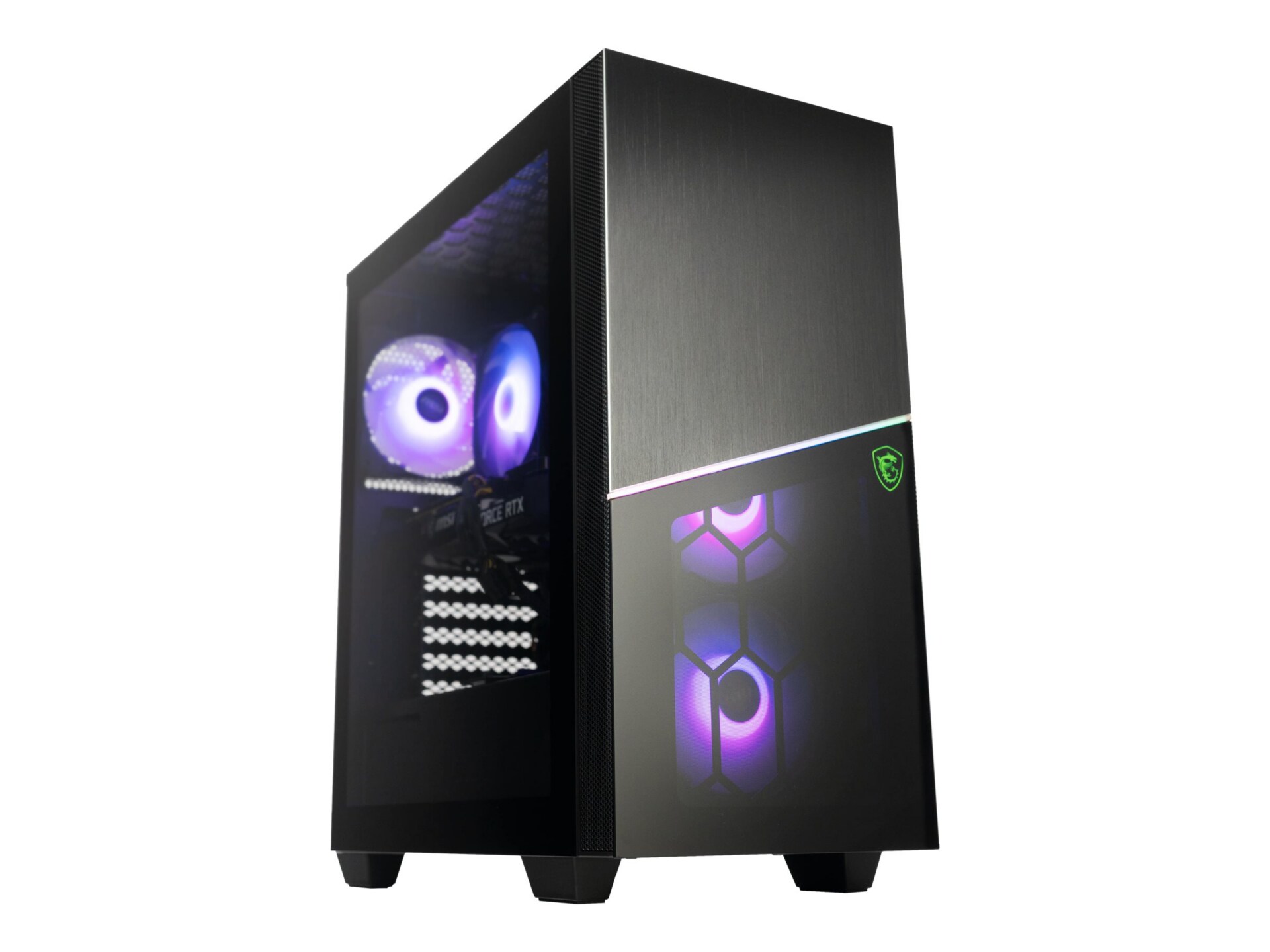 MSI Infinite ZS 5TH-402US Gaming Desktop Computer - AMD Ryzen 5 5600G Hexa-core (6 Core) 3.90 GHz - 16 GB RAM DDR4 SDRAM