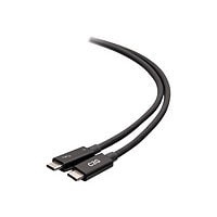 C2G 6ft Thunderbolt 4 USB C Active Cable - USB C to USB C - 40Gbps - M/M -