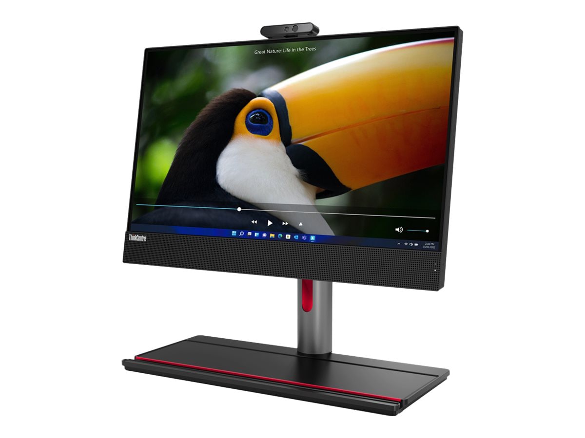 Lenovo ThinkCentre M70a Gen 3 - all-in-one - Core i5 12400 2.5 GHz - 8 GB - SSD 256 GB - LED 21.5" - French