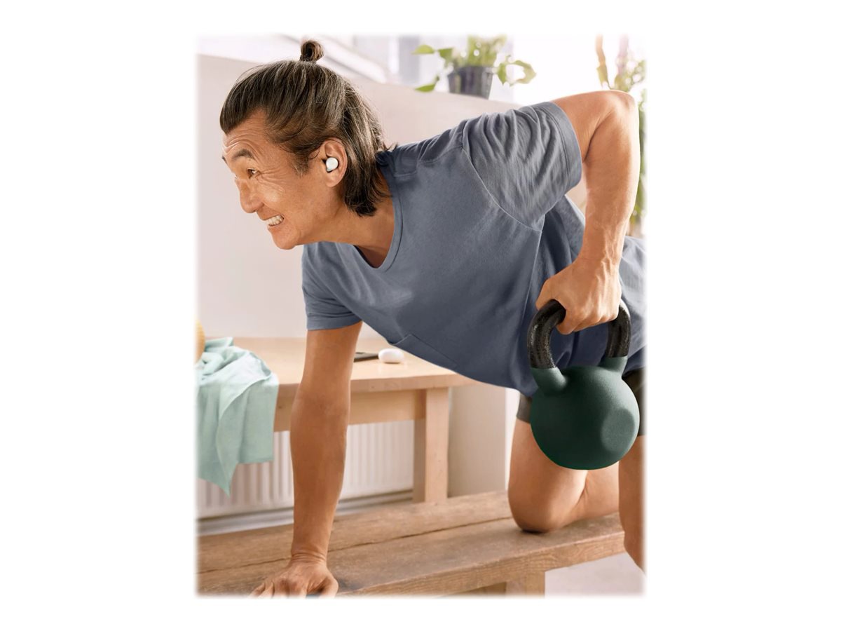 Thumbnail 5 of 11 for Google Pixel Buds A-Series - True Wireless Earphones With Mic - White