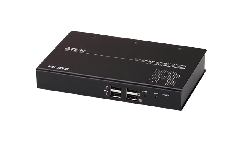 ALTUSEN KE8900SR Slim HDMI Single Display KVM over IP Receiver - KVM extend