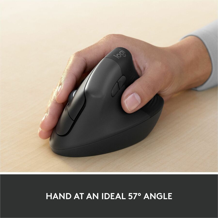 Logitech Lift Vertical Ergonomic Mouse - Thumbnail 4