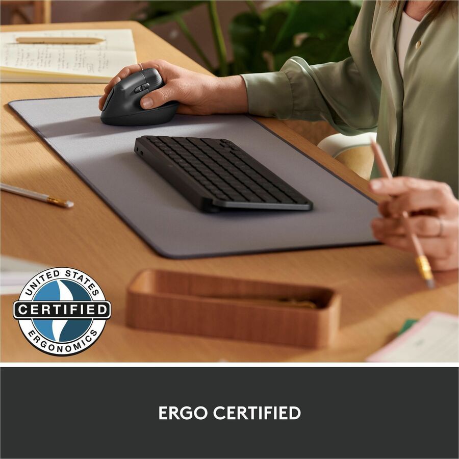 Logitech Lift Vertical Ergonomic Mouse - Thumbnail 3