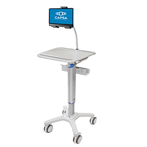 Capsa Healthcare SlimCart FlexArm Tablet Cart
