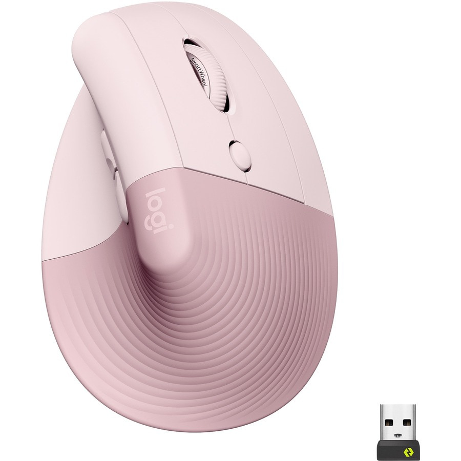 Logitech Lift Vertical Ergonomic Mouse - vertical mouse - Bluetooth, 2.4 GH