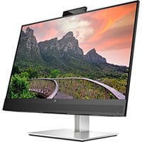 HP E27m G4 27" Class Webcam WQHD LCD Monitor - 16:9 - Black, Silver