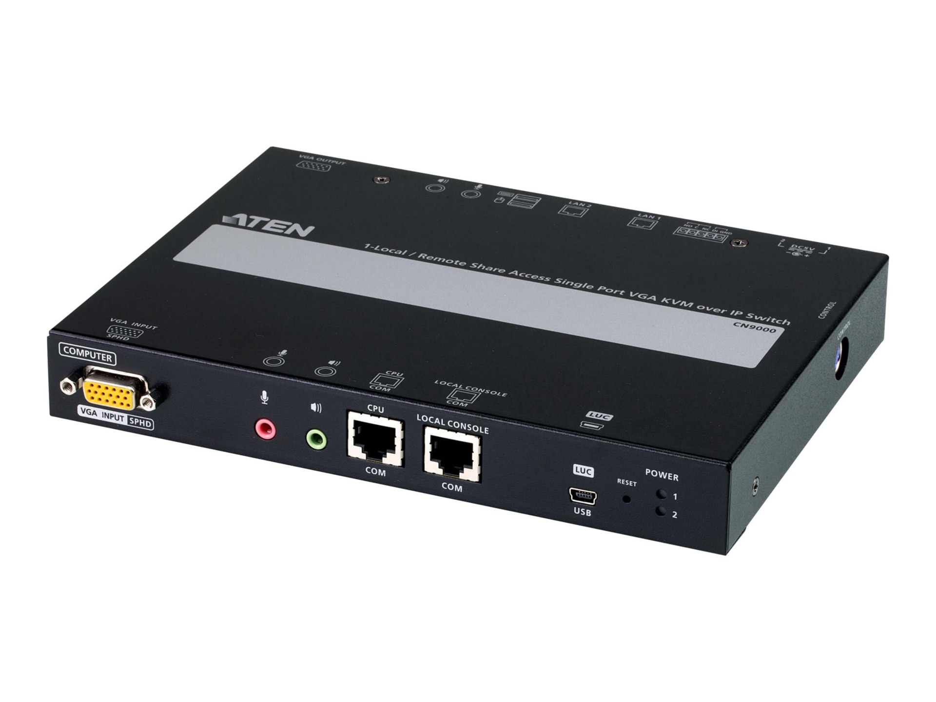 ATEN 1PT VGA KVM OVER IP SLIM VER